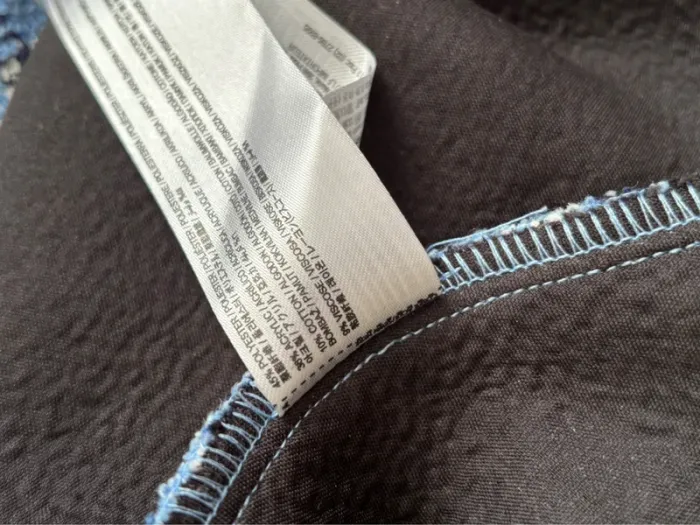 Mini jupe Mango à carreaux bleus en tweed – taille S – neuve avec étiquette - photo numéro 9