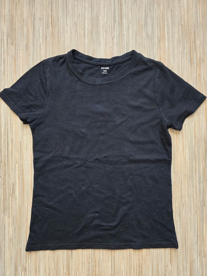 T-shirt noir - Kiabi - Taille 10 ans