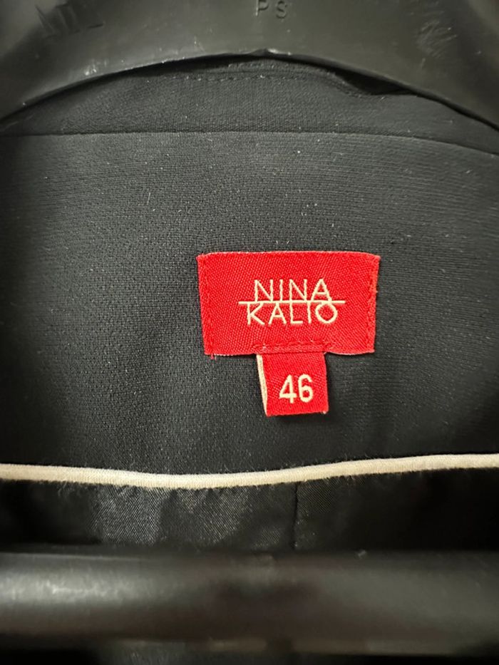 Veste blazer noir Nina Kalio - photo numéro 3