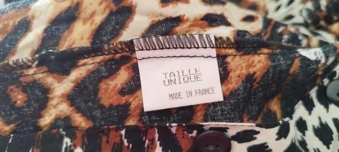 Chemisier Léopard Neuf. Taille unique. Fabriqué en France - photo numéro 11