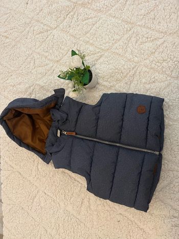 Doudoune sans manches bébé 18 mois