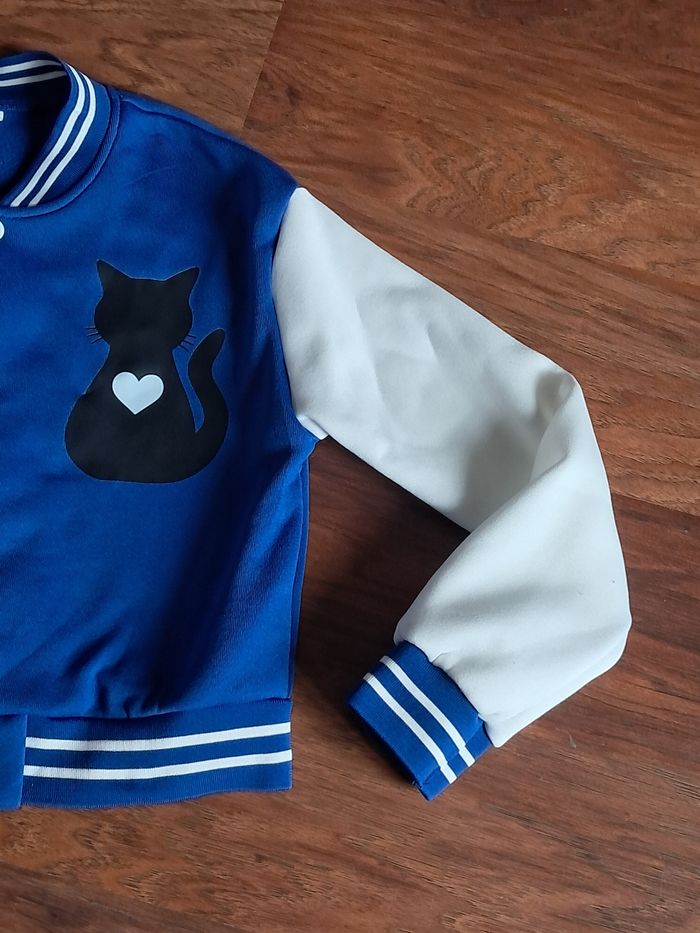 Veste collège américain style fille - photo numéro 4