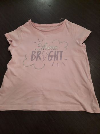t shirt parme Shine Bright - Vertbaudet 5 ans