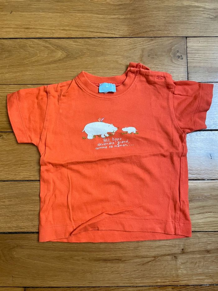 Lot de 3 T-shirts 6 mois - photo numéro 2