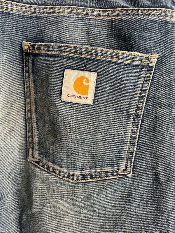Jean Bleu Carhartt WIP Newel - photo numéro 4