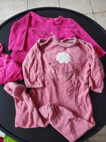 Lot 2 pyjamas manches longues 18 mois