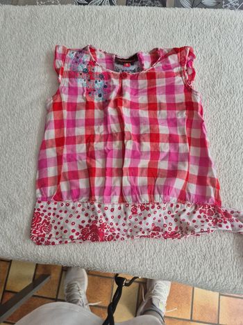 Haut a carreaux Catimini