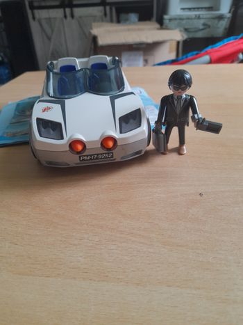Voiture top agents playmobil