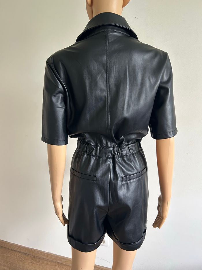 Combishort noir neuf en simili cuir Morgan taille 40 (valeur 75€) - photo numéro 8