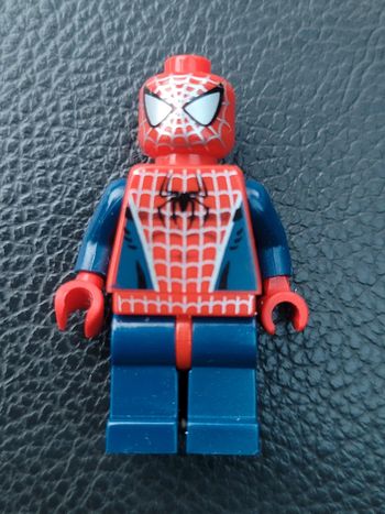 Figurine lego SPD028: Spider-Man 3 - Dark Blue Arms and Legs, Silver Webbing