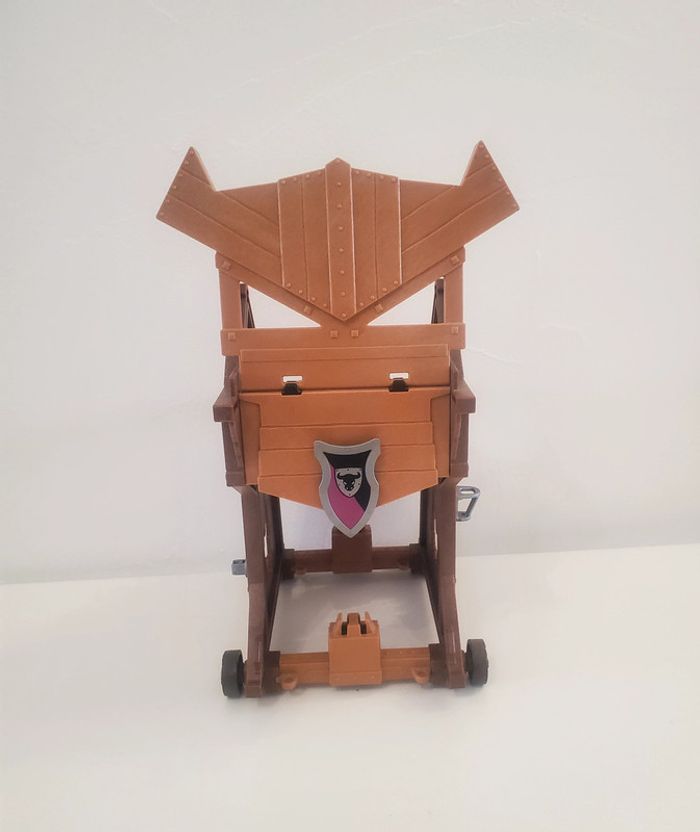 Playmobil Médiéval Knights barbare une tour d'assaut mobile très bon état - photo numéro 5