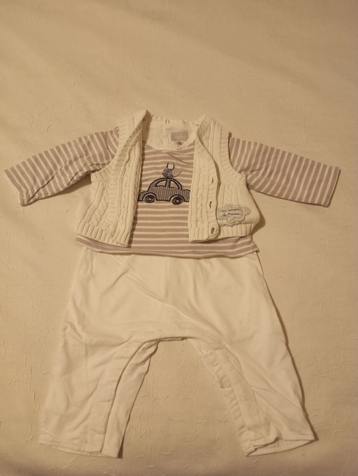 Ensemble garçon 6 mois Marèse