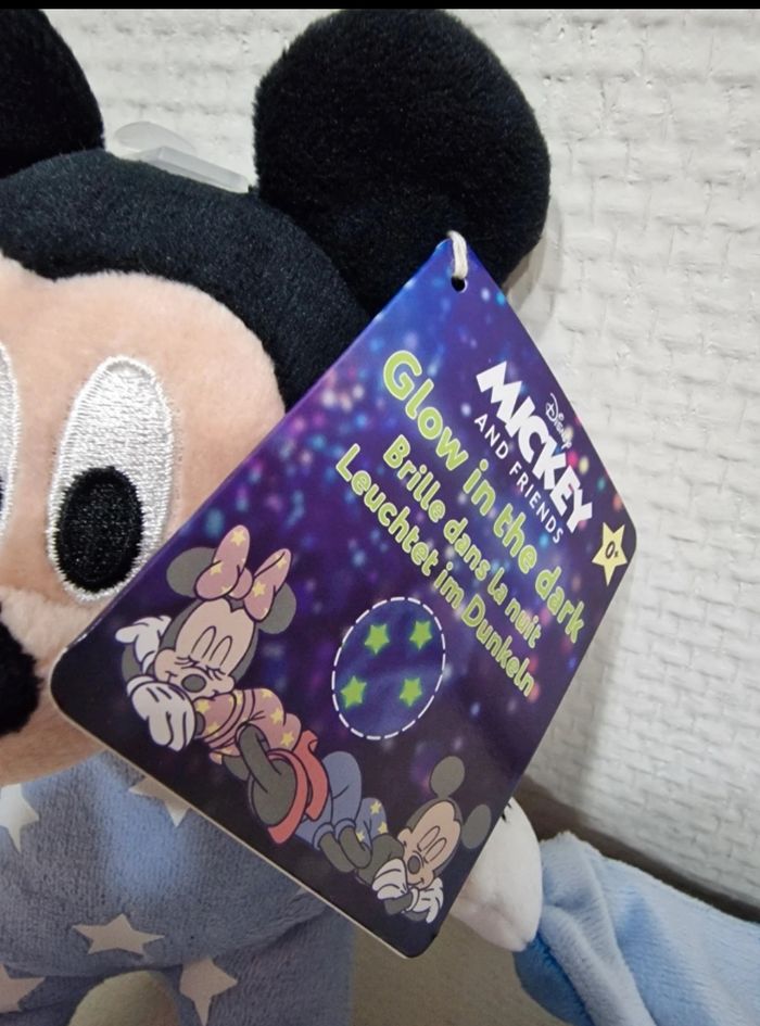 Doudou doux Mickey neuf avec étiquette - photo numéro 5