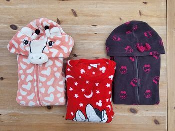Lot de 3 pyjamas en pilou pilou