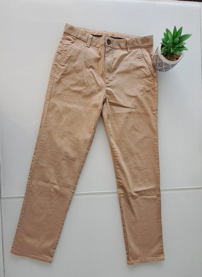 Pantalon beige garçon MNG - photo numéro 3