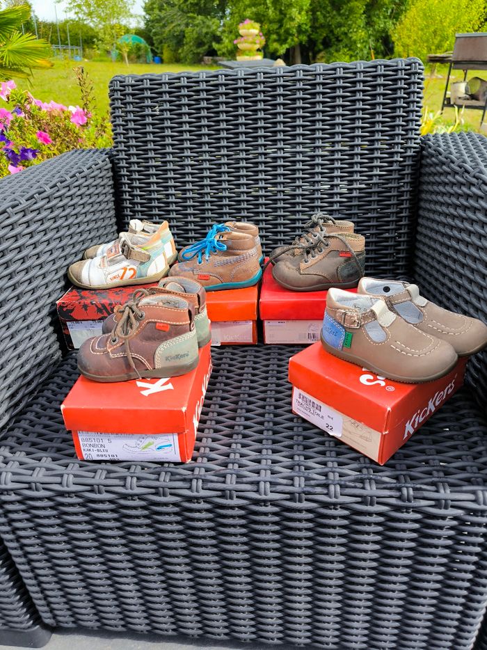 Lot chaussures garçon kickers catimini