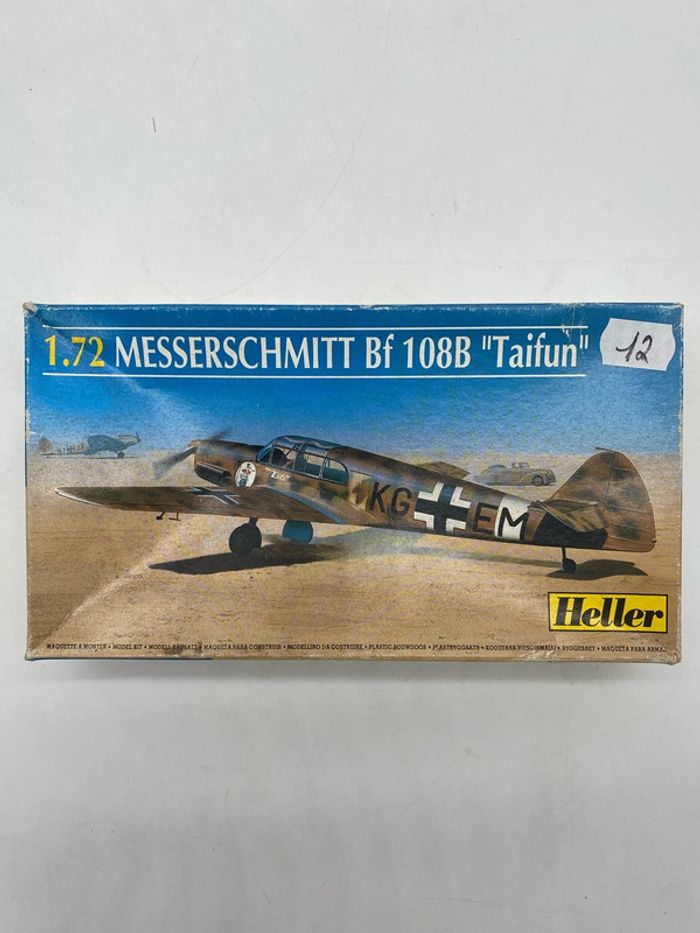 Maquette Heller Messerschmitt Bf 108B « Taifun »