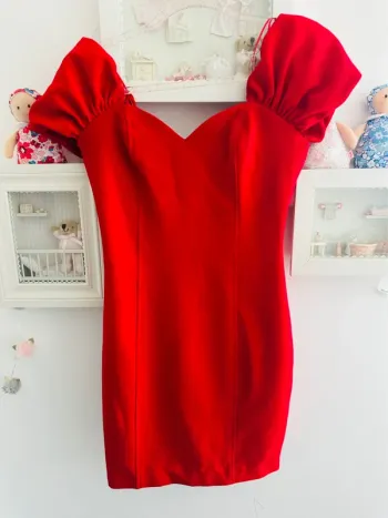 Magnifique robe bustier fronce