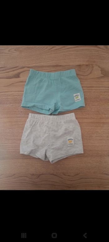 Lot de 2 shorts garçon