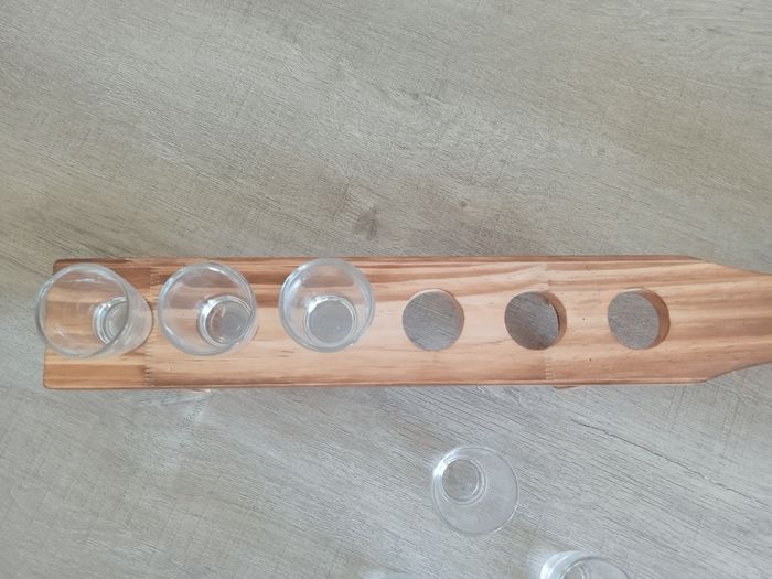 Support bois plus petits verres - photo numéro 2