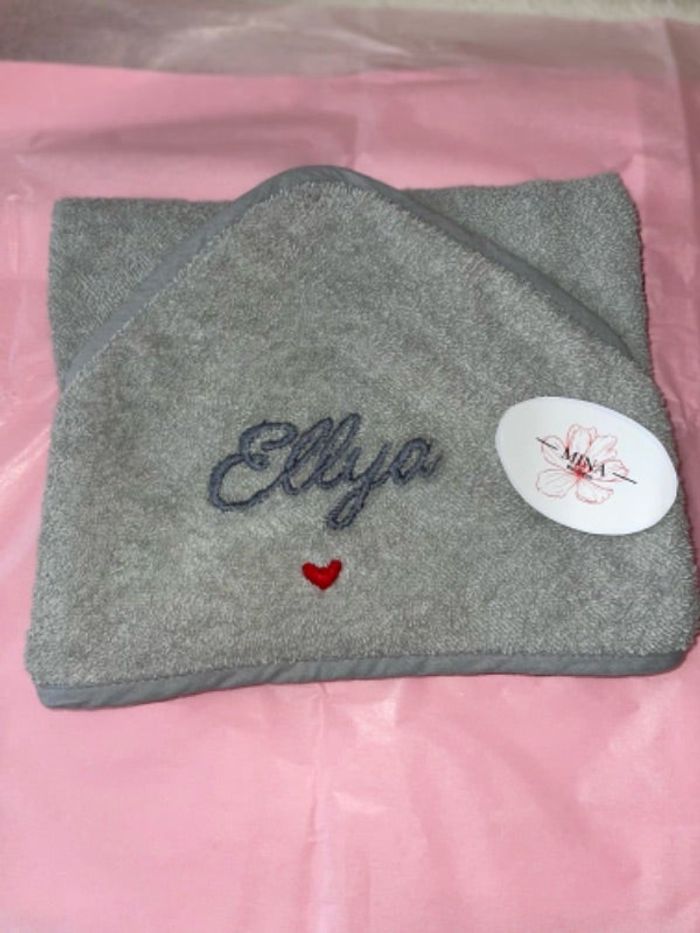 Cape de bain personnalisée