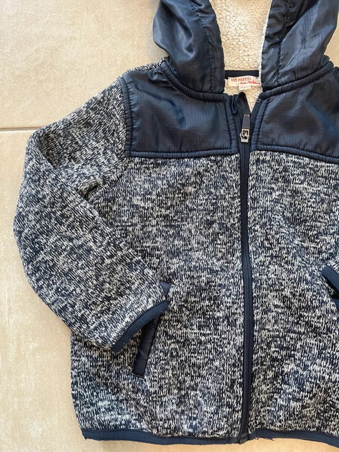 Belle grosse veste intérieure molletonné 4 ans DPAM - photo numéro 2