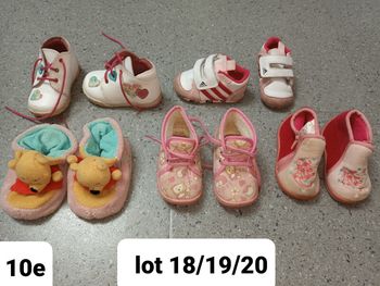 Lot chaussures/chaussons