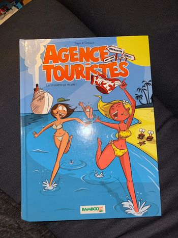 Bande dessinée agence touristes la croisière ça m’use, B.D. agence touristes