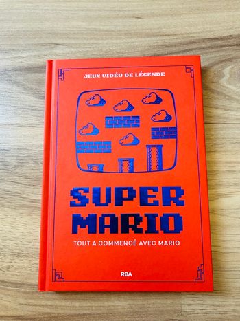 Livre Jeux Vidéo Mario Commencement Édition RBA