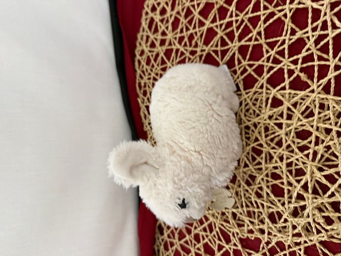 Doudou lapin blanc HISTOIRE D'OURS