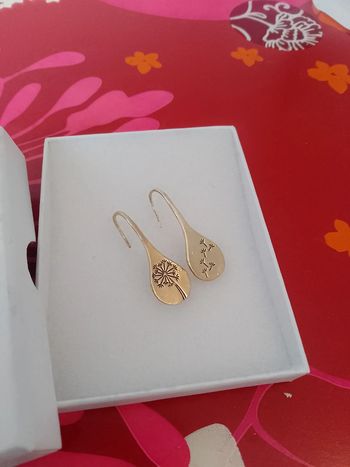 Boucles d'oreilles bohèmes nature