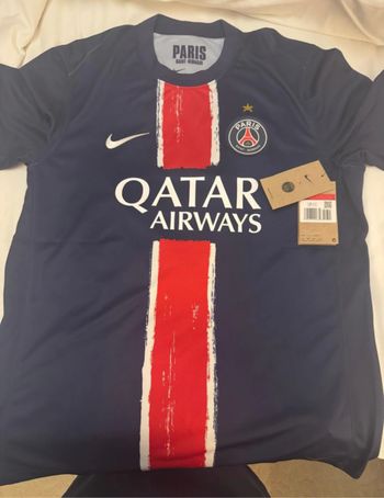 2 maillots collector Paris Champions League