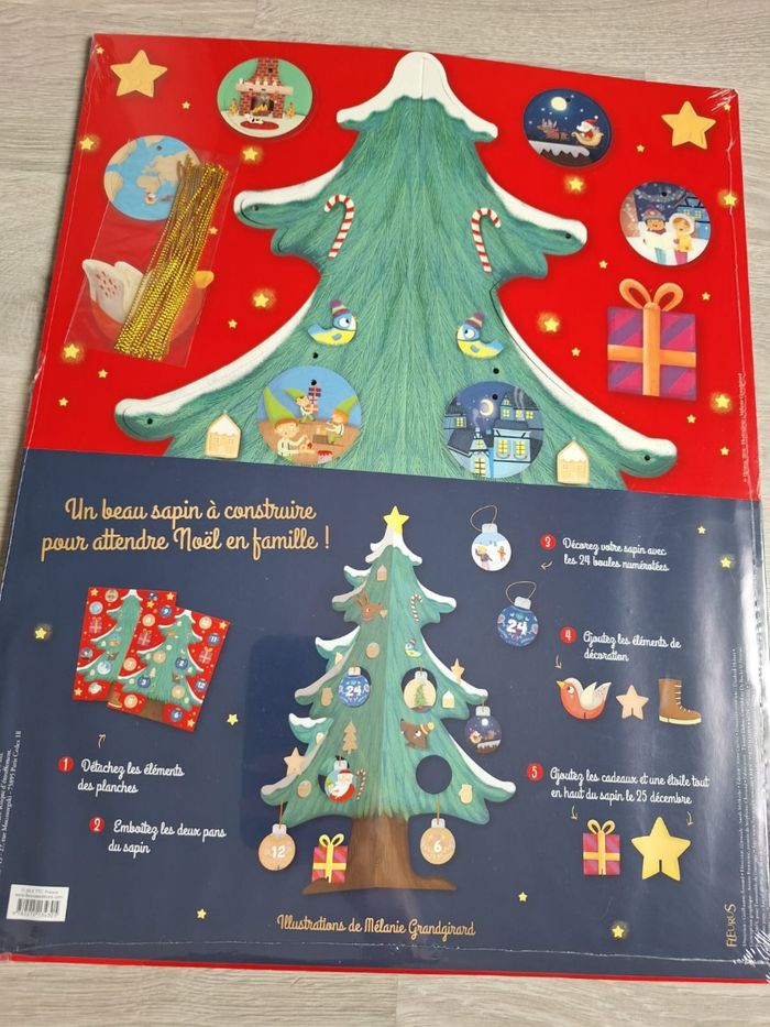 Mon sapin de Noël calendrier de l avent - photo numéro 2