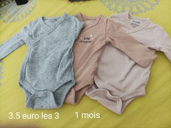 Vêtements bébé garçon 0 -1 mois