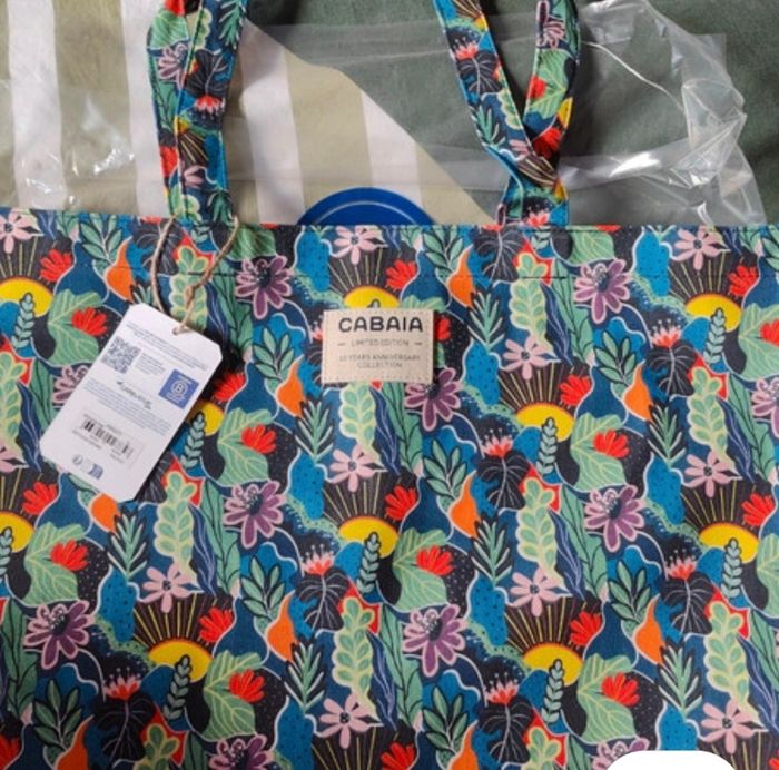 Tote bag cabïa édition limitée anniversaire 10 ans - photo numéro 2