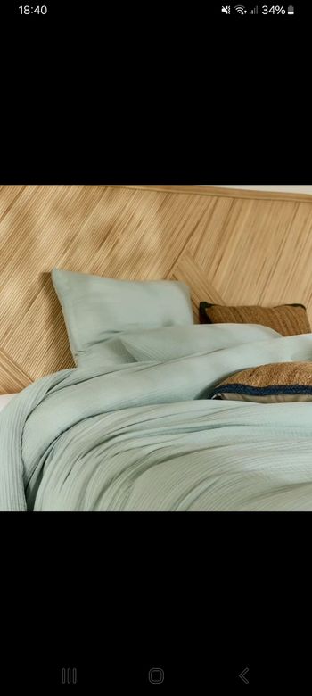 Housse de couette gaze de coton