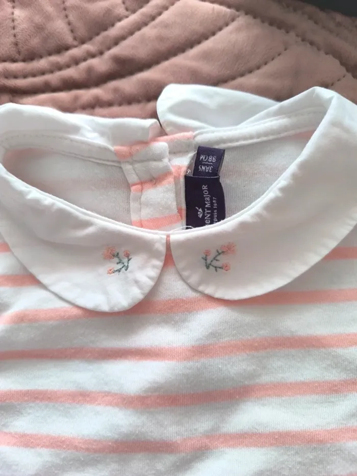 Tee shirt manche longue sergent major 3 ans 98 cm - photo numéro 3