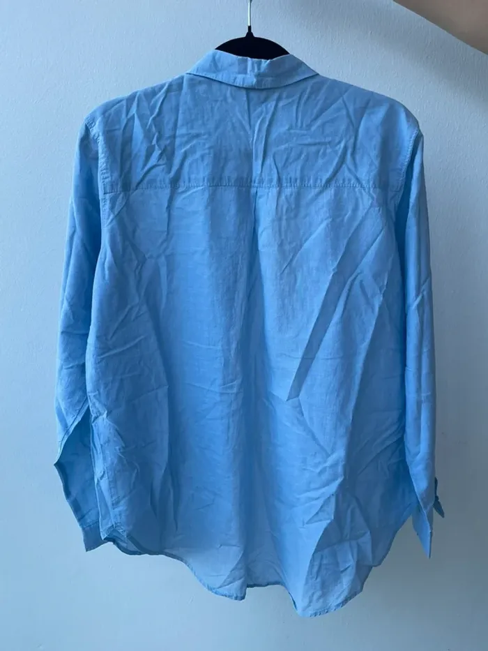 Chemise bleu travail H&M - photo numéro 2