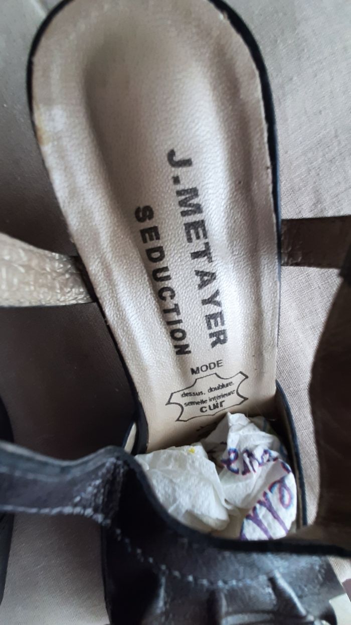 Chaussures Tout Cuir souple  J.Metayer - photo numéro 4