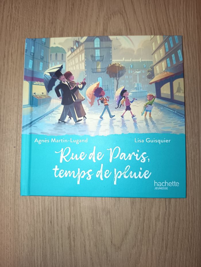 Livre album enfant Mac Do, Rue de Paris, temps de pluie, Éditions Hachette Jeunesse NEUF
