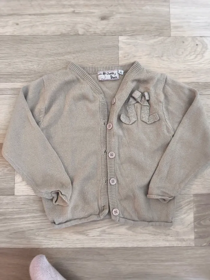 Gilet taille 2 ans 24 mois marque Charlie et prune
