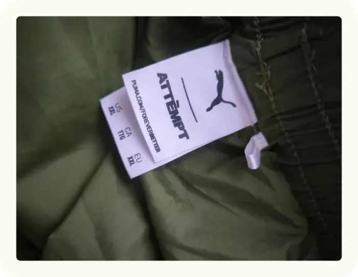 Pantalon large cargo Puma x Attempt Neuf Taille M et XL - photo numéro 9
