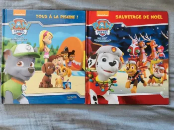Lot de 2 livres Pat Patrouille