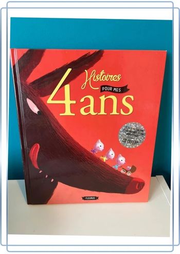 Livre histoires  pour les 4 ans avec CD audio