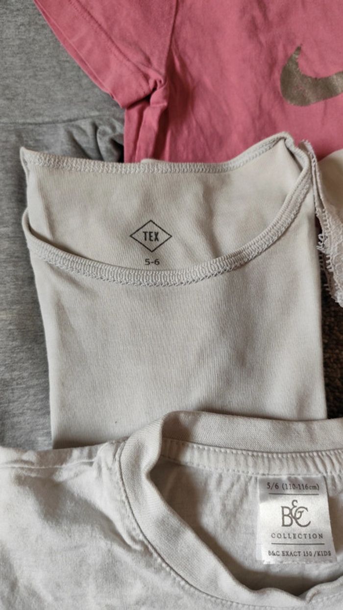 Lot 5 tee shirts état moyen - photo numéro 5