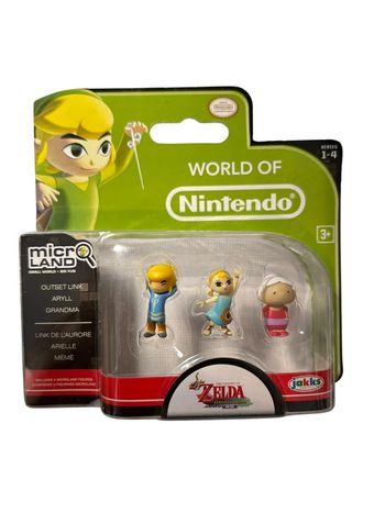 World of Nintendo figurines Micro Land The Legend Of Zelda Jakks Pacific neuf