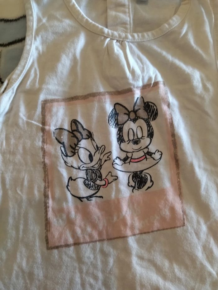 T-shirt Disney Minnie 24 mois - photo numéro 2