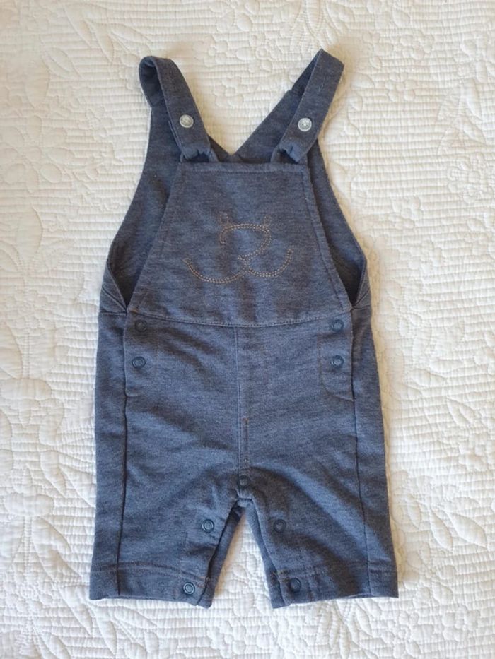 Salopette bleu noukies 6 mois bébé garçon