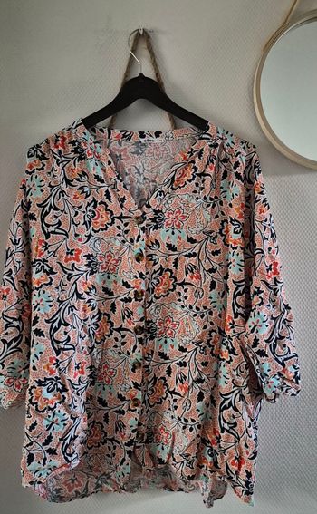 Blouse fleurie 