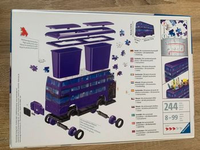 Puzzle 3D bus Harry Potter - photo numéro 2